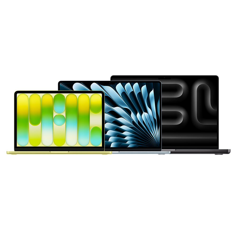 Image famille MacBook Apple